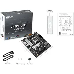Материнська плата ASUS PRIME B850M-K - мініатюра 8