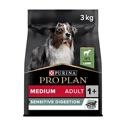 Сухий корм для собак Purina Pro Plan Medium з чутливим травленням (ягня) 3 кг (7613035214798)