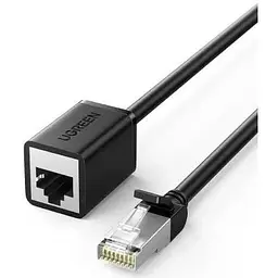 Патч-корд 2м, F/UTP cat 6 RJ-45 extension black Ugreen (U_11281)