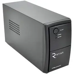 Источник бесперебойного питания Ritar 500 ВА / 300 Вт / 4.5 А*ч (RTP500L-UX-IEC)