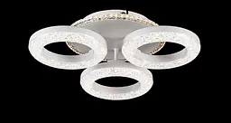 Люстра стельова LED Splendid Ray L2722/3, 70W, білий, метал, акрил, сучасний стиль з пультом і димером - мініатюра 5