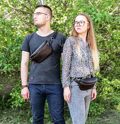 Шкіряна чоловіча сумка Newery 13х26х7 см sum0023827 - мініатюра 2