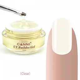 Конструюючий гель Canni 313 Clear 15 мл - мініатюра 2