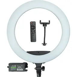 Кільцева LED лампа Puluz TBD0201422204 18" + штатив 2.1 м
