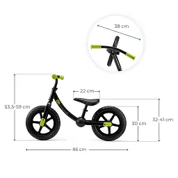 Біговел Kinderkraft 2Way Next Off Road Black (KR2WAY25BLK0000) - мініатюра 2