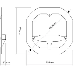LED модуль для світильників 50W VIDEX, 3000-4000-6500K (VL-MLC-50C) - мініатюра 10