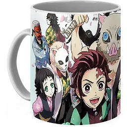 Кухоль GeekLand Demon Slayer Kimetsu no Yaiba Клинок, що розсікає демонів арт KY.02.13 330 мл білий - мініатюра 2
