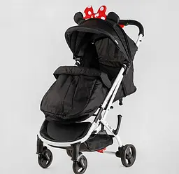 Коляска прогулянкова дитяча JOY Elegans A-12295 рама алюмінієва, телескопічна ручка (6989235360018) - мініатюра 4