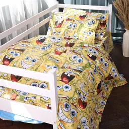 Підковдра MirSon Funny Sponge Bob Ranforce Elite 110х140 см (2200011447841) - мініатюра 2