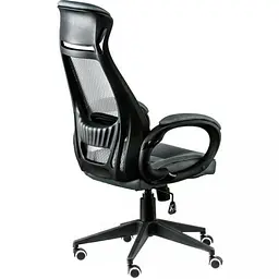 Крісло для персоналу Special4You Briz black/grey (E4909) - мініатюра 6
