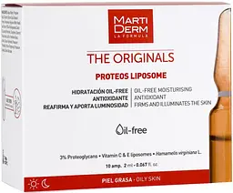 Ампули MartiDerm Протеос Ліпосом, 10 х 2 мл - мініатюра 3