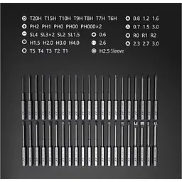 Викрутка з комплектом біт JimiHome Screwdriver Set JM-GNT60 [123359] - мініатюра 5