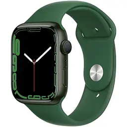 Смарт-годинник Apple Watch Series 7 GPS, 45mm, Green, Clover Sport Band (Grade C) Seller Refurbished