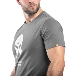 Футболка Pentagon Ageron T-Shirt Spartan Helmet M Wolf Grey - мініатюра 2