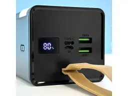 Зовнішній акумулятор (Power Bank) WUW TUGII Y55 50000mAh 22.5W Black - мініатюра 3