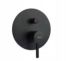 Душова система прихованого монтажу Rea Lungo black + BOX чорний матовий REA-P4100, Чорний матовий - мініатюра 2