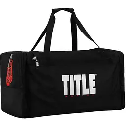 Спортивна сумка TITLE Boxing Deluxe Gear Bag Black (TBAG45 BK/BK)