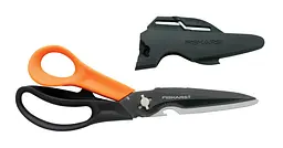 Багатофункціональні ножиці Fiskars Cuts + More 23 см леза з титановим покриттям 1000809 - мініатюра 6
