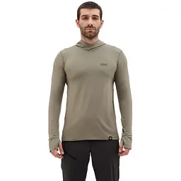 Термофутболка чоловіча Turbat Hike Lite LS Hood Mens XL Світло-оливковий