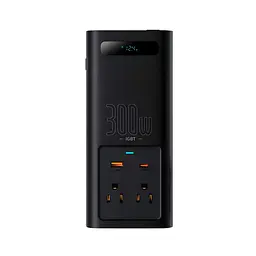 Автомобільний інвертор Baseus IGBT Power Inverter 300W (110V US/JP) чорний