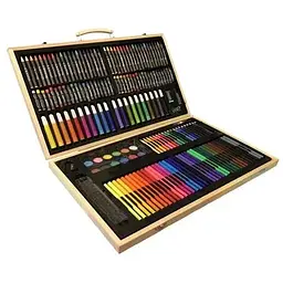 Набір для малювання UFT Art Set Wood в валізці 180 предметів - мініатюра 2