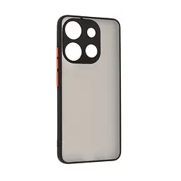 Чехол-накладка для TECNO Spark Go 2023 (BF7), Frosted Matte, черный, противоударный чехол с защитой всего корпуса, термополиуретан TPU + поликарбонат PC, ArmorStandart (ARM72394)