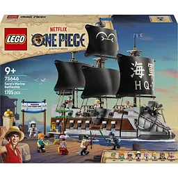 Конструктор LEGO One Piece Морський бойовий корабель Ґарпа 1705 ел. (75646) - мініатюра 3