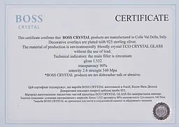 Подарунковий набір склянок Boss Crystal Генштаб ЗСУ 5 предметів - мініатюра 4