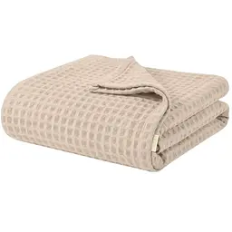 Плед покривало Cosas Magnolia Greek Waffle 240х260 см вафельне (Blanket_07Magnolia_GreekWaffle_240x260)