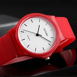 Наручний годинник жіночий 1419RD Red Skmei acs0030753 - мініатюра 3