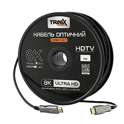 Кабель HDMI V2.1 оптичний 35м Trinix (AOC-HDMI8k-35m) (74-00146)