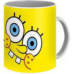 Кухоль GeekLand SpongeBob SquarePants жовтий фон SB 02.07 330 мл жовтий - мініатюра 3