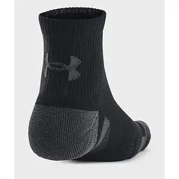 Шкарпетки Under Armour 1379510-001 Performance Tech 3 пари Qtr чорний LG (196884000998) - мініатюра 4