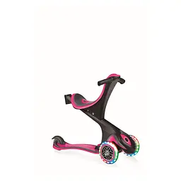 Самокат Globber Evo Comfort Lights 5 в 1 рожевий, колеса з підсвіткою, до 20/50кг, 1+ - мініатюра 8