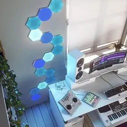 Додаткові панелі Nanoleaf Shapes Hexagons Expansion Pack 3шт [80711] - мініатюра 8