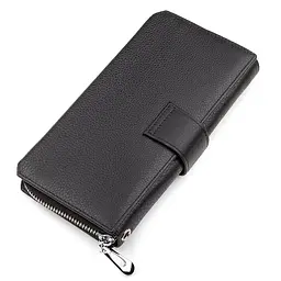 Чоловічий гаманець ST Leather 18453 (ST128) стильний чорний - мініатюра 2