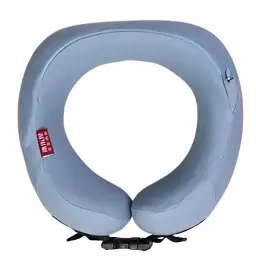 Подушка для шиї Yiwu U-подібна Memory Foam 22х20х11 см блакитна