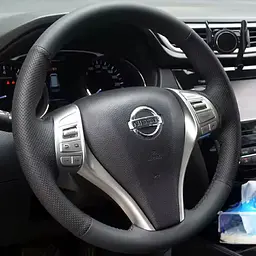 Чохол Обплетення Керма для Nissan Qashqai / X-Trail 2013-2018 Шкіра (Модельна Викрійка)