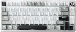 Клавіатура GamePro Genesis MK126 Silverlight White