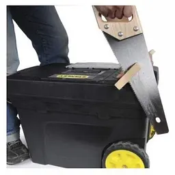Ящик для інструменту Stanley Mobile Contractor Chest на 2 колесах пластиковий 60х38х43 см (1-97-503) - мініатюра 2
