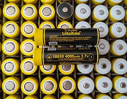 Акумулятор 18650 LiitoKala King4000-PCB 3.7V Літій-іонний акумулятор із захистом 4000 mAh - мініатюра 4