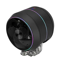 Zalman Процесорний кулер Zalman ZET5, ARGB LGA 1851, 1700, 1200, 115x, AM5, AM4, 4pin PWM, 3pin+5VARGB, TDP200W, чорний - мініатюра 3