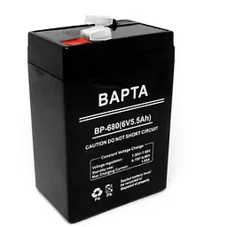 Акумуляторна батарея 6 В 5,5 А·год BAPTA BP-680