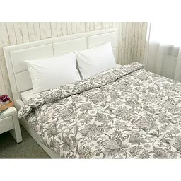 Ковдра Руно - Comfort+ Luxury вовняна бязь всесезонна молочна двоспальна 172x205 см 300 гр/м2 (22640) - мініатюра 3