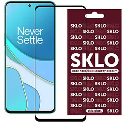 Захисне скло SKLO 3D для Realme 10 Pro 5G Чорний
