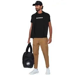Футболка Mammut Core T-Shirt Logo XXL black - мініатюра 5