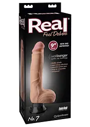 Вібратор Pipedream Real Feel Deluxe 27 см (тілесний) - мініатюра 11