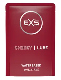 Лубрикант EXS Cherry Lube з ароматом вишні, 5 мл - мініатюра 1