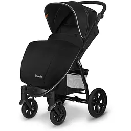 Прогулянкова коляска Lionelo Annet Tour Black Carbon, чорна (LO-ANNET TOUR BLACK CARBON) - мініатюра 3