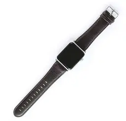 Шкіряний ремінець Primo для Apple Watch 38 мм, 40 мм, 41 мм Dark Brown - мініатюра 2
